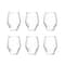 Hello Honey® 3.25" Clear Round Drinking Glasses, 6ct.